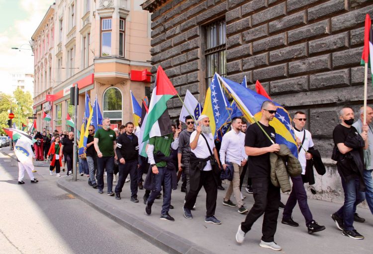 Sarajevo, skup podrške Palestini