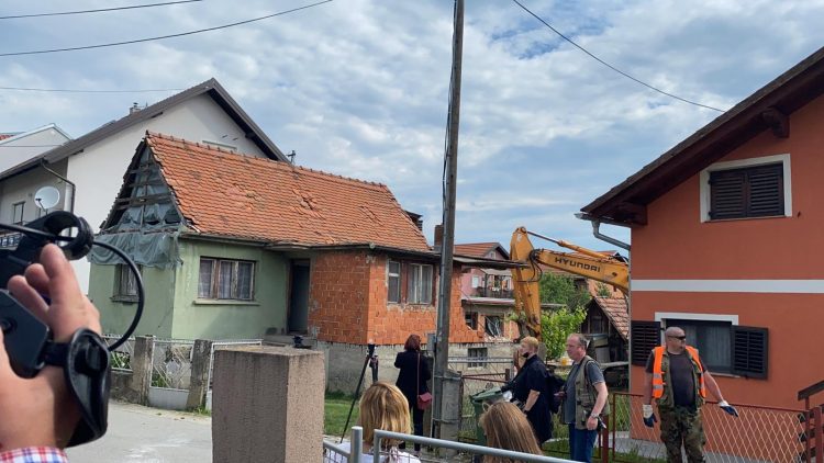 rušenje prve kuće u Zagrebu, obnova, potres, rušenje
