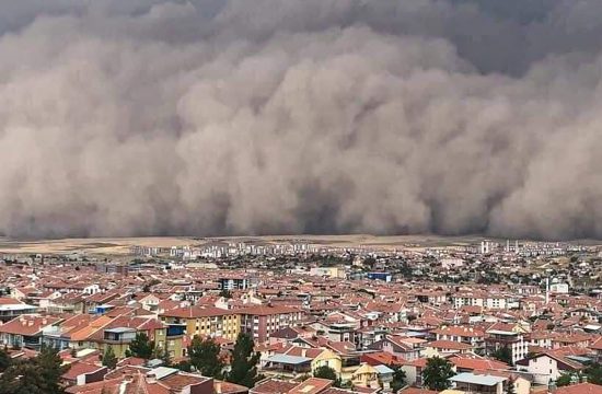 pješčana oluja, turska