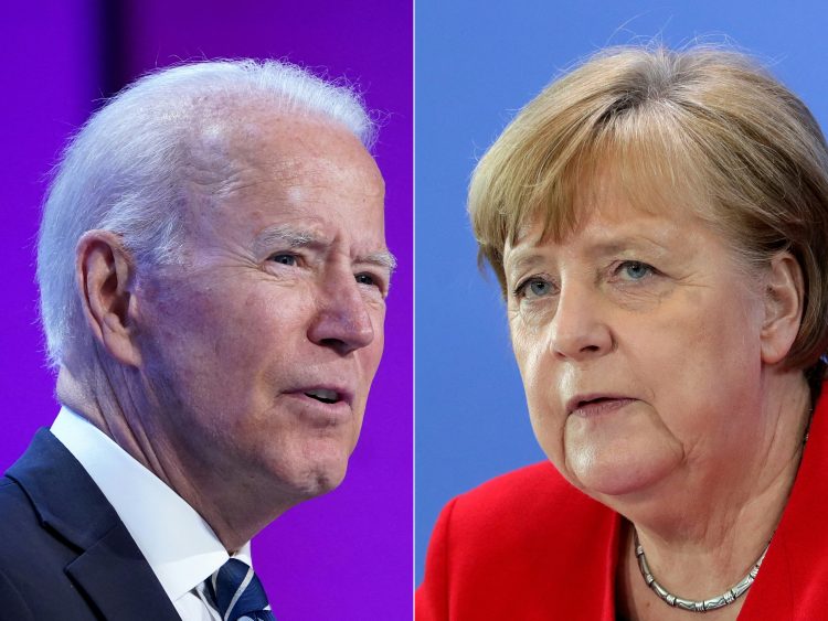 joe biden, angela merkel