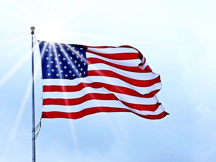 američka zastava, sad,
