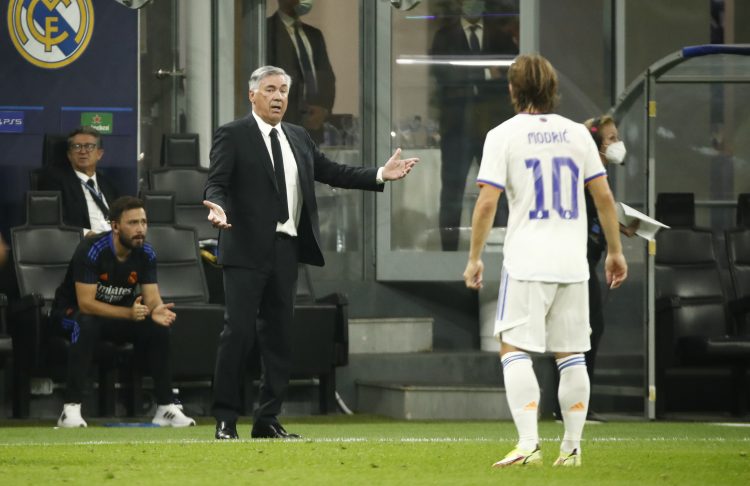 Luka Modrić, Carlo Ancelotti, Real Madrid