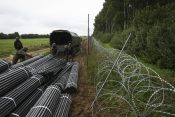 žica na granici, bjelorusija, poljska