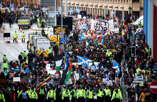 COP26 in Glasgow, prosvjed, klimatski prosvjed