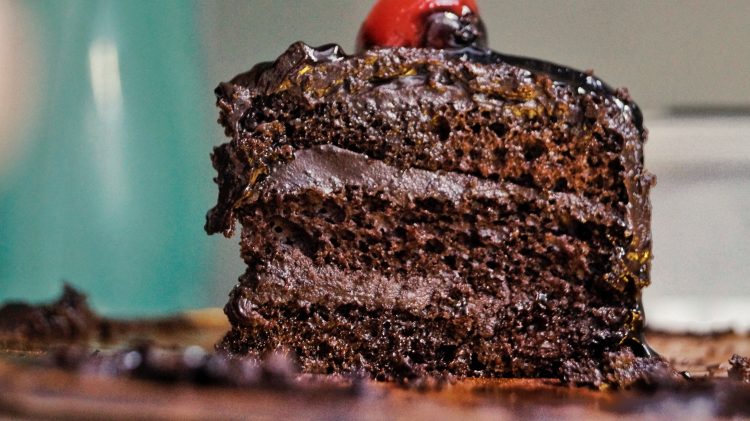 čokoladna torta, desert, torta, torta od čokolade