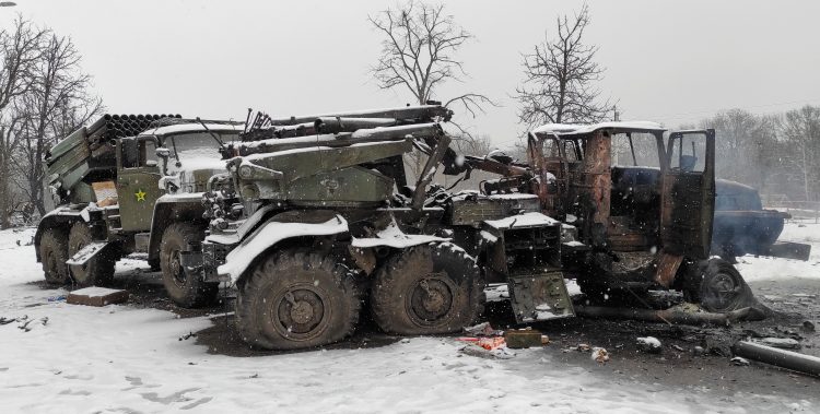 uništena ruska vojna oprema, rusija, ukrajina, vojska