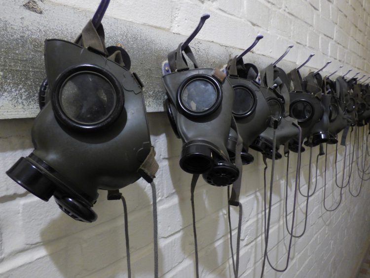 gas maska, gas maske, kemijsko oružje