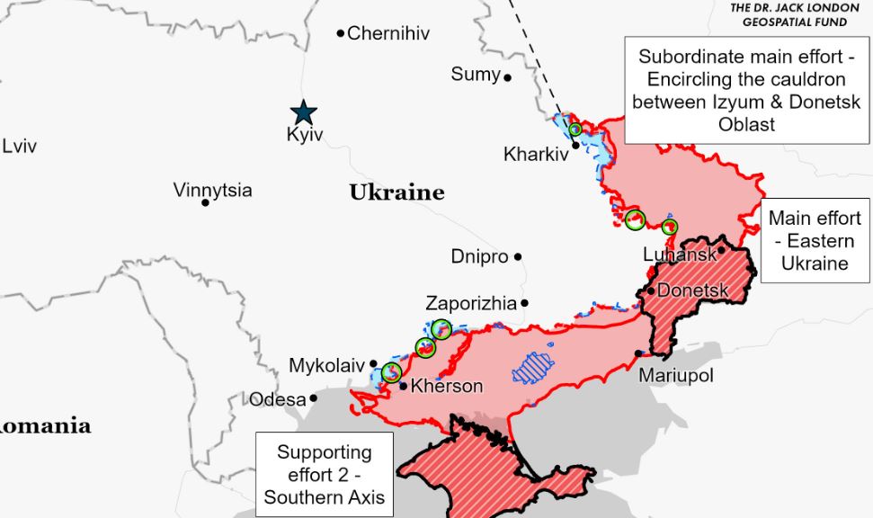 Карта института войны сша