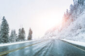 snijeg, zima, zimski uvjeti, cesta, poledica