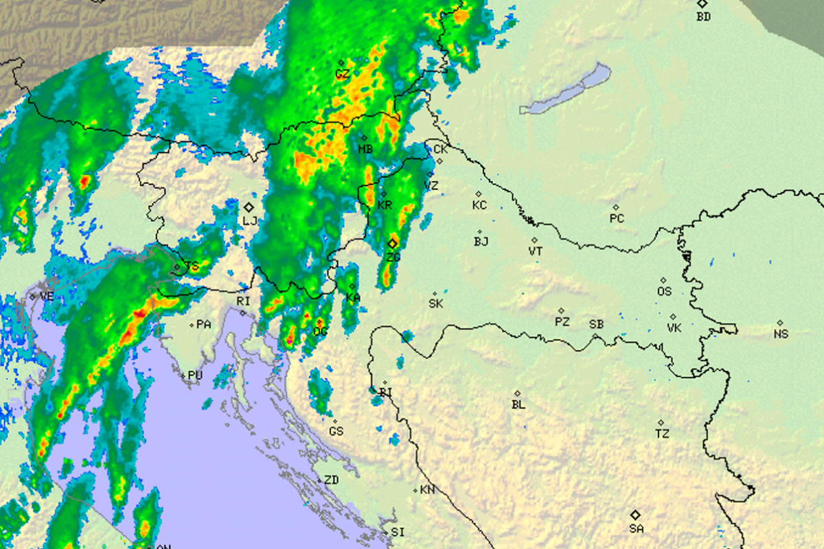 Crveni Alarm! Nevrijeme U Hrvatskoj, Prijete Poplave, Olujni Vjetar ...