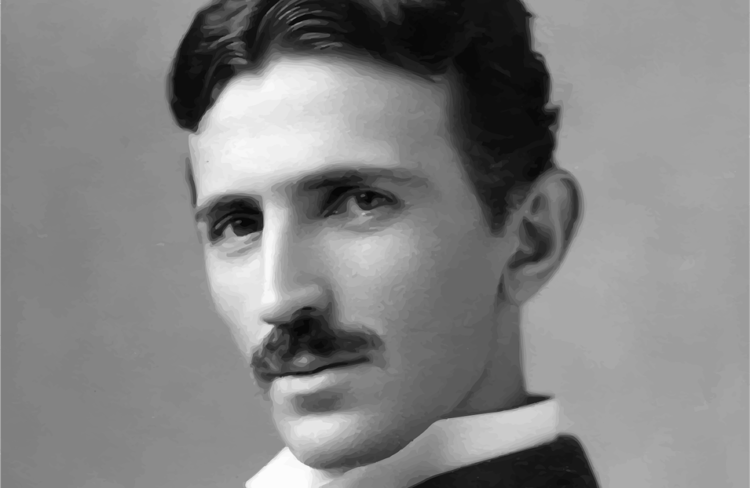 Nikola Tesla portret