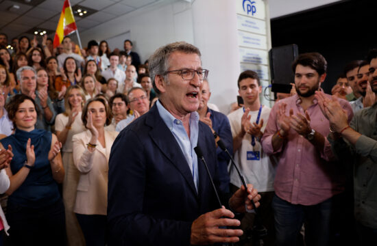 Alberto Nunez Feijoo slavi pobjedu na europskim izborima