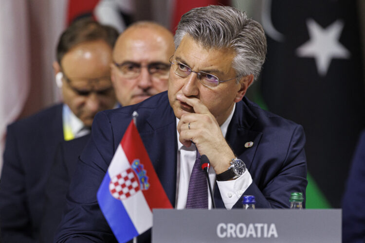 Andrej Plenković na samituo Ukrajini