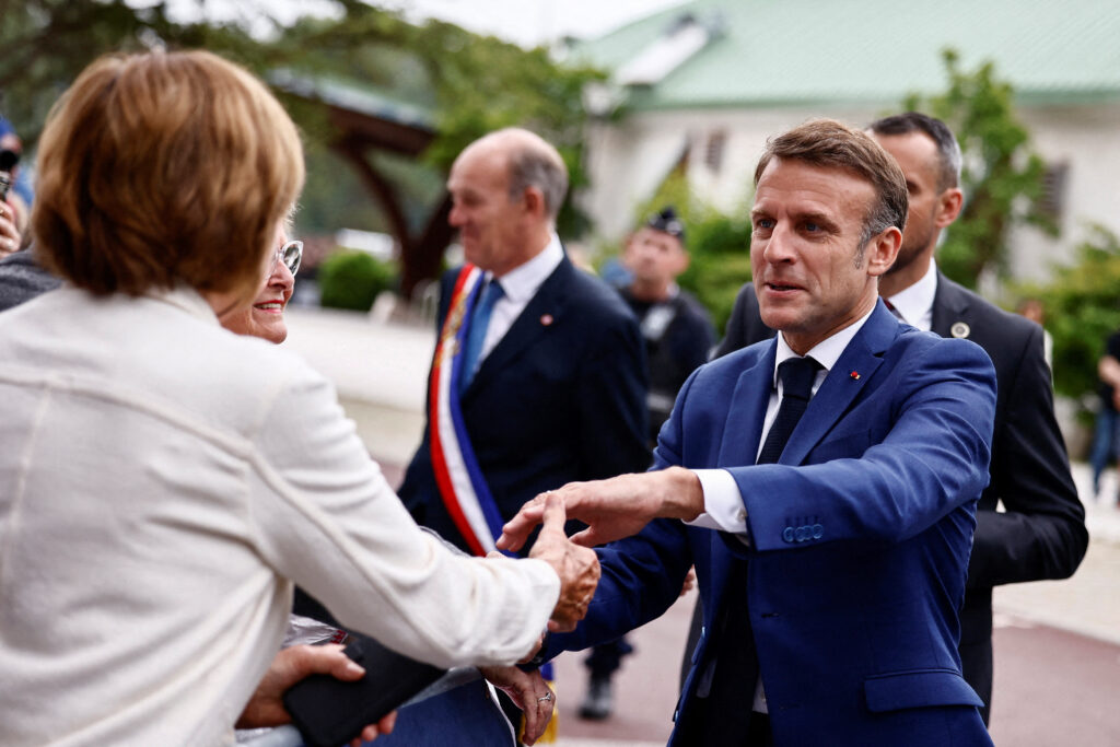 Emmanuel Macron na izborima