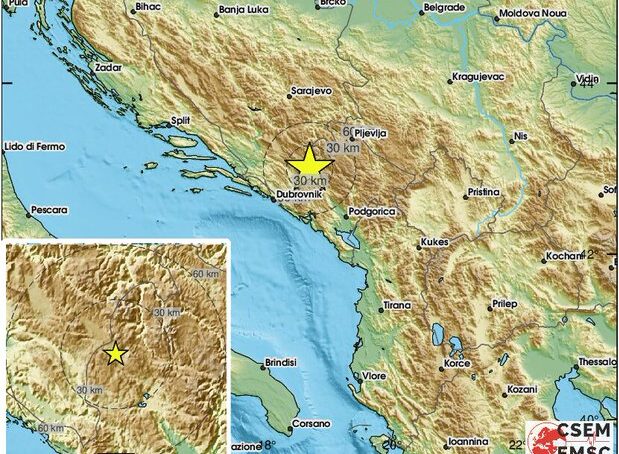 Potres Crna Gora