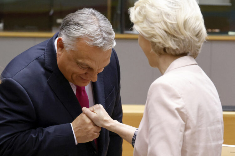 Viktor Orban, Urusla von der Leyen