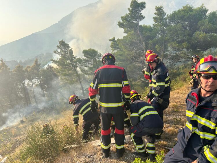 Vatrogasci gase požar