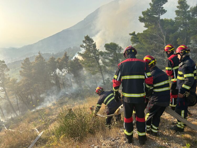 Vatrogasci gase požar