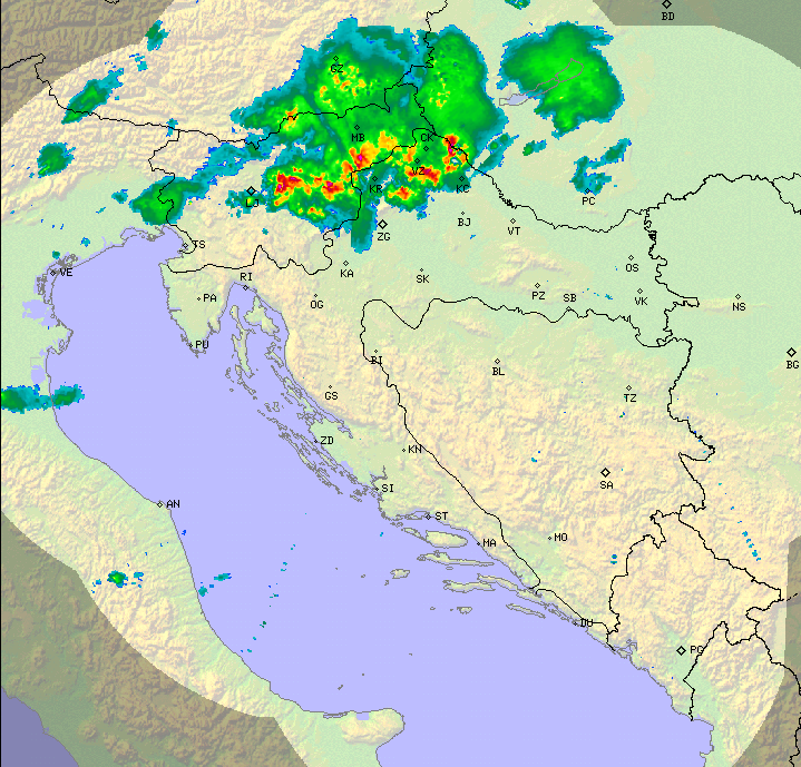 Stižu nove nestabilnosti! Olujna fronta se približava, prijeti i tuča