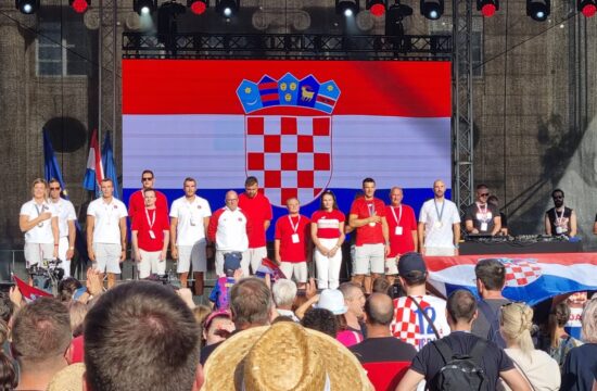 Doček olimpijcima u Zagrebu