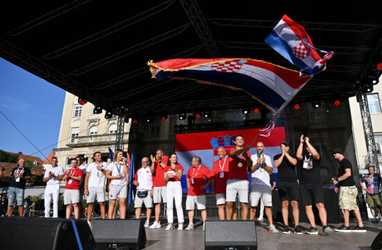 Organizirani doček hrvatskim olimpijcima