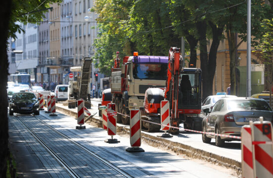 ljetni infrastrukturni radovi u Ilici u Zagrebu