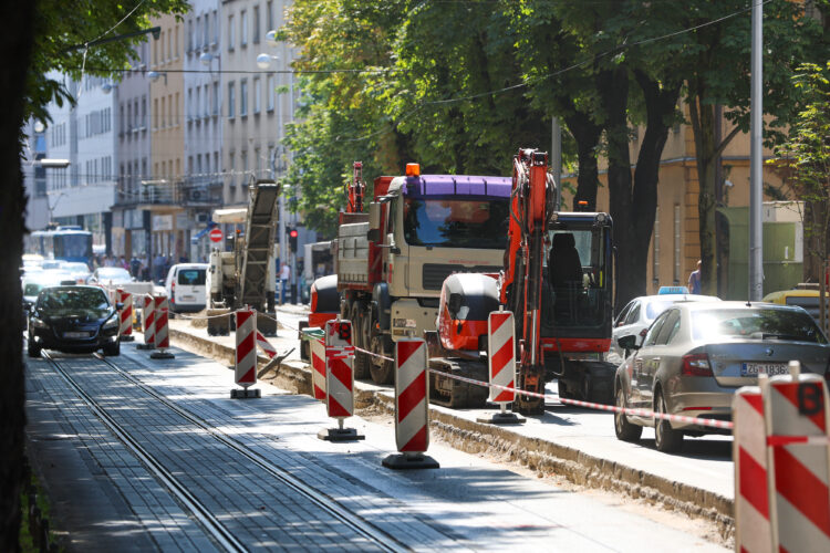 ljetni infrastrukturni radovi u Ilici u Zagrebu