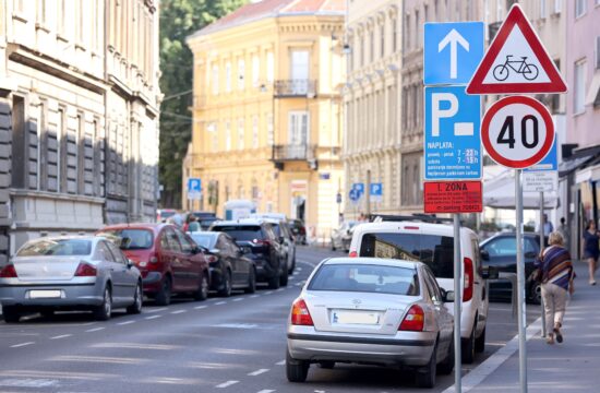 parkirališna mjesta u središtu Zagreba