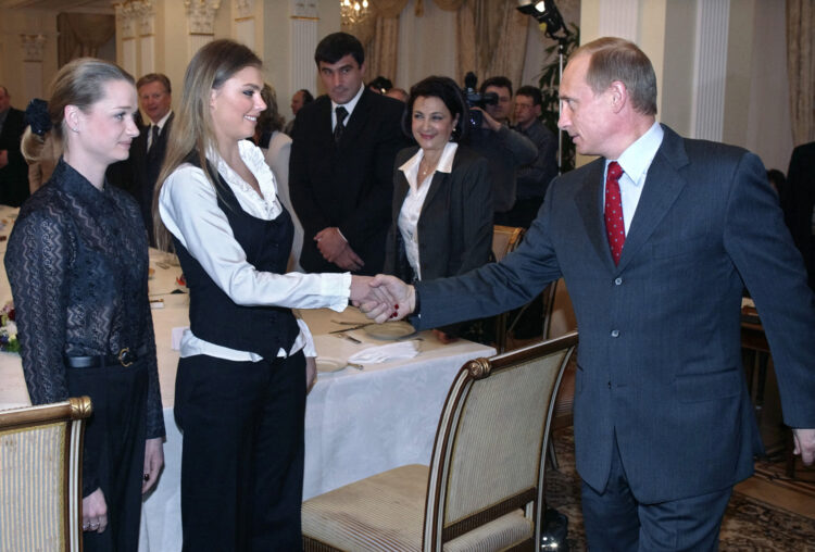 Vladimir Putin i Alina Kabajeva