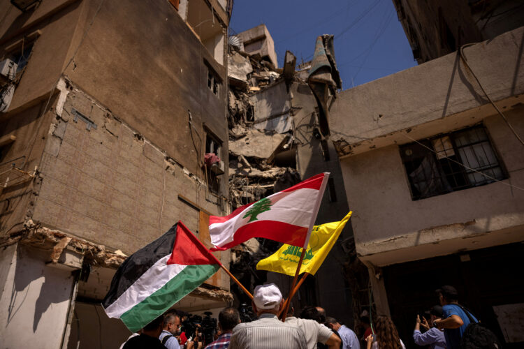 Zastava Hezbolaha, Libanona i Palestine