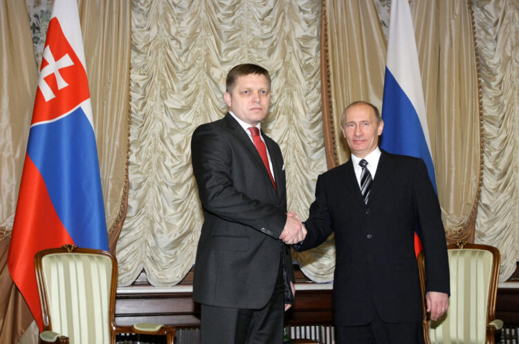 Robert Fico, Vladimir Putin