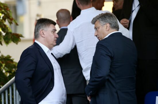 predsjedndik Republike Zoran Milan ović i predsjednik Vlade Andrej Plenković