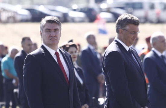 predsjednik Republike Zoran Milanović i predsjednik Vlade Andrej Plenković