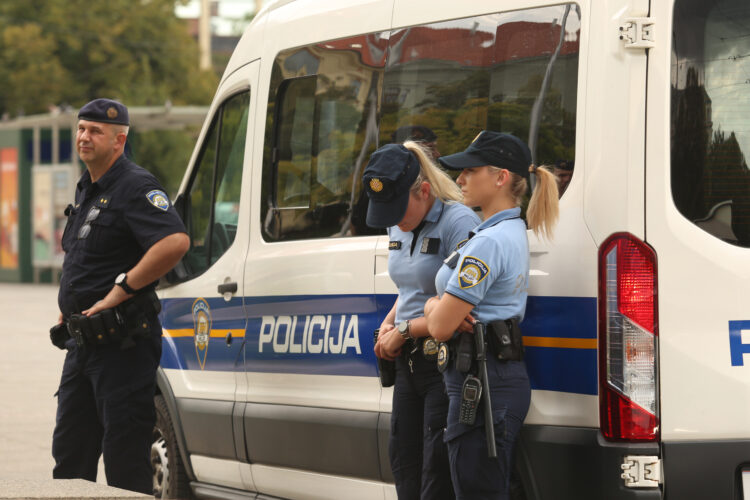 Zagreb, policija