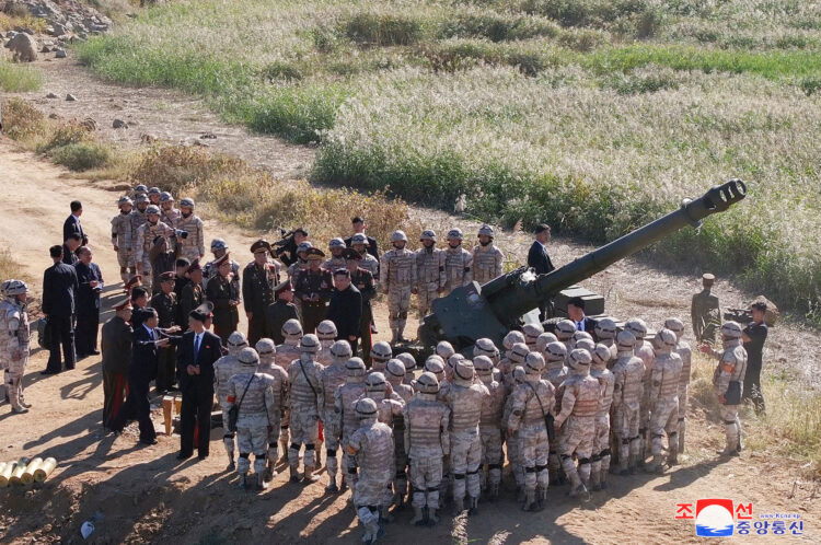 Vojska Sjeverne Koreje tijekom vježbe