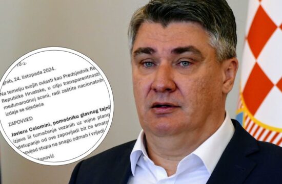 zoran milanović lažna zapovijed