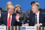 Donald Trump na NATO summitu