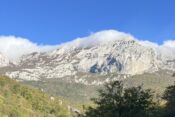 velebit, planina, planinski vrh, oblaci, nebo