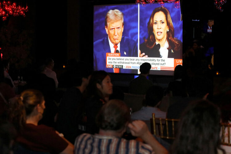 Kamala Harris, Donald Trump