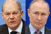 olaf scholz i vladimir putin