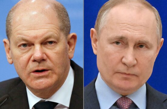 olaf scholz i vladimir putin