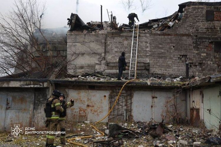 Objavljene prve fotografije Dnjipra nakon prvog ruskog napada interkontinentalnom raketom