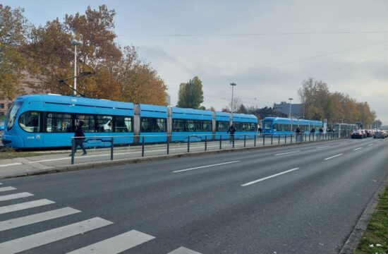 zastoj tramvaja u zagrebu