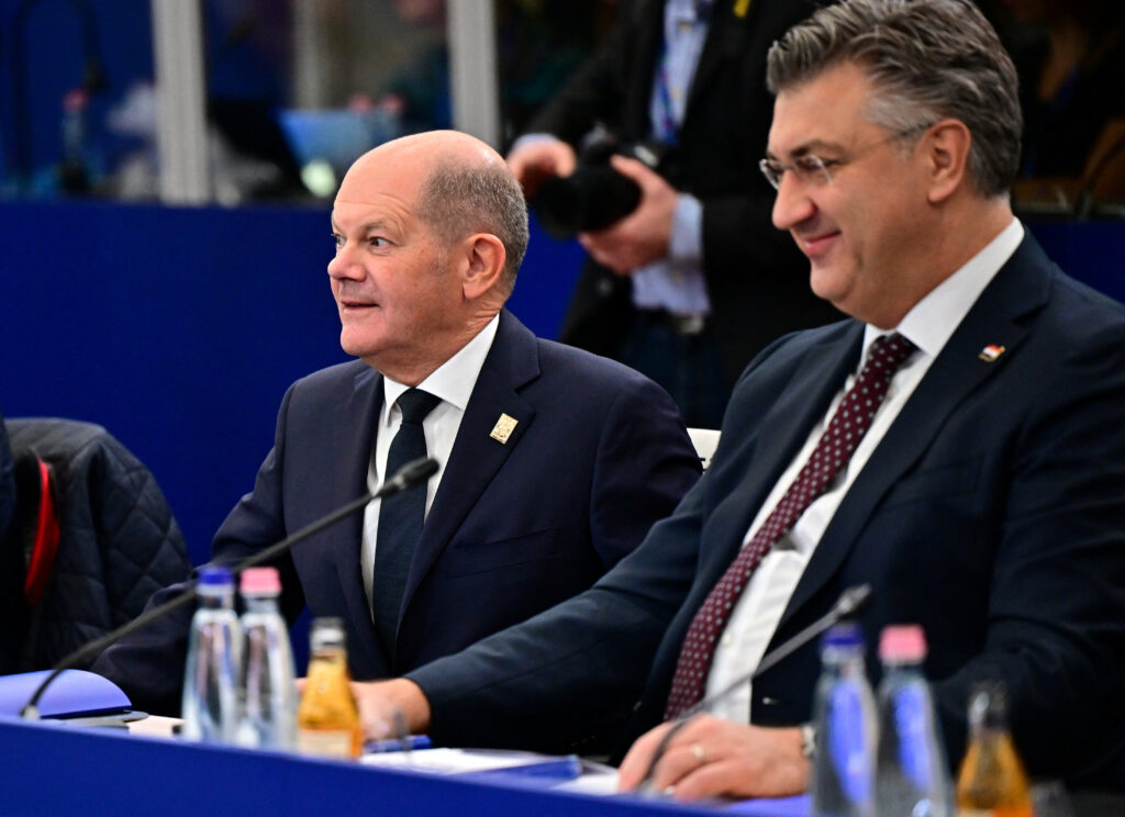 Andrej Plenković, Olaf Scholz