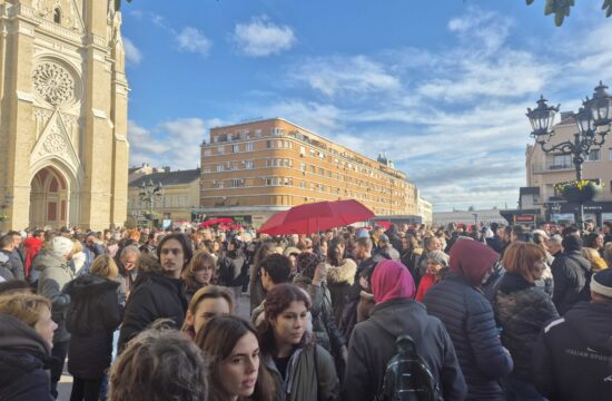 Prosvjed Novi Sad