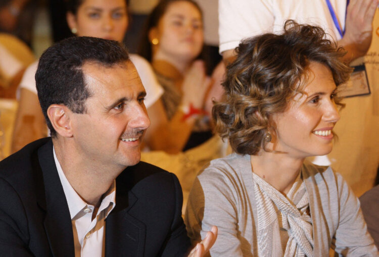 Bashar al-Assad sa ženom