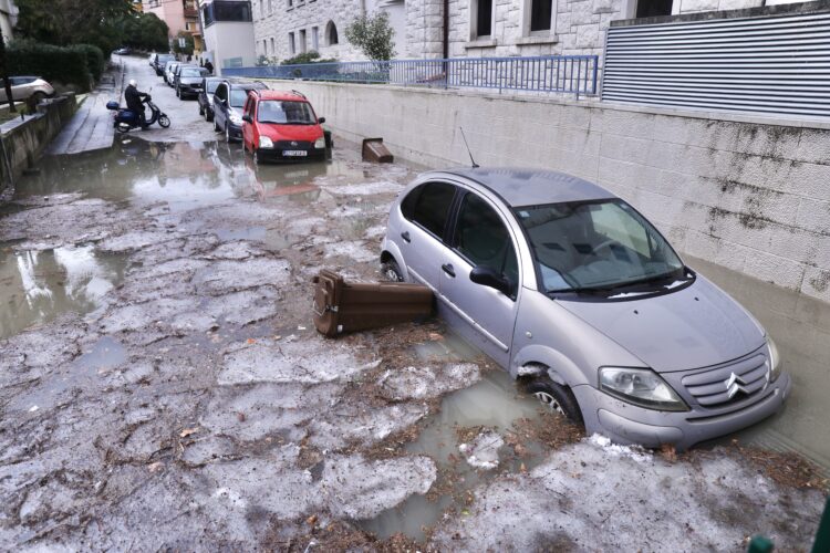 Nevrijeme i poplava u Splitu