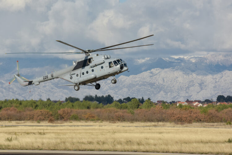 helikopter hrvatskog ratnog zrakoplovstva