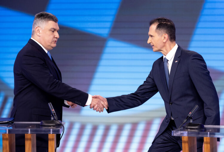 Zoran Milanović i Dragan Primorac se rukuju