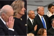 Joe Biden, Barack Obama, Donald Trump, Melania Trump